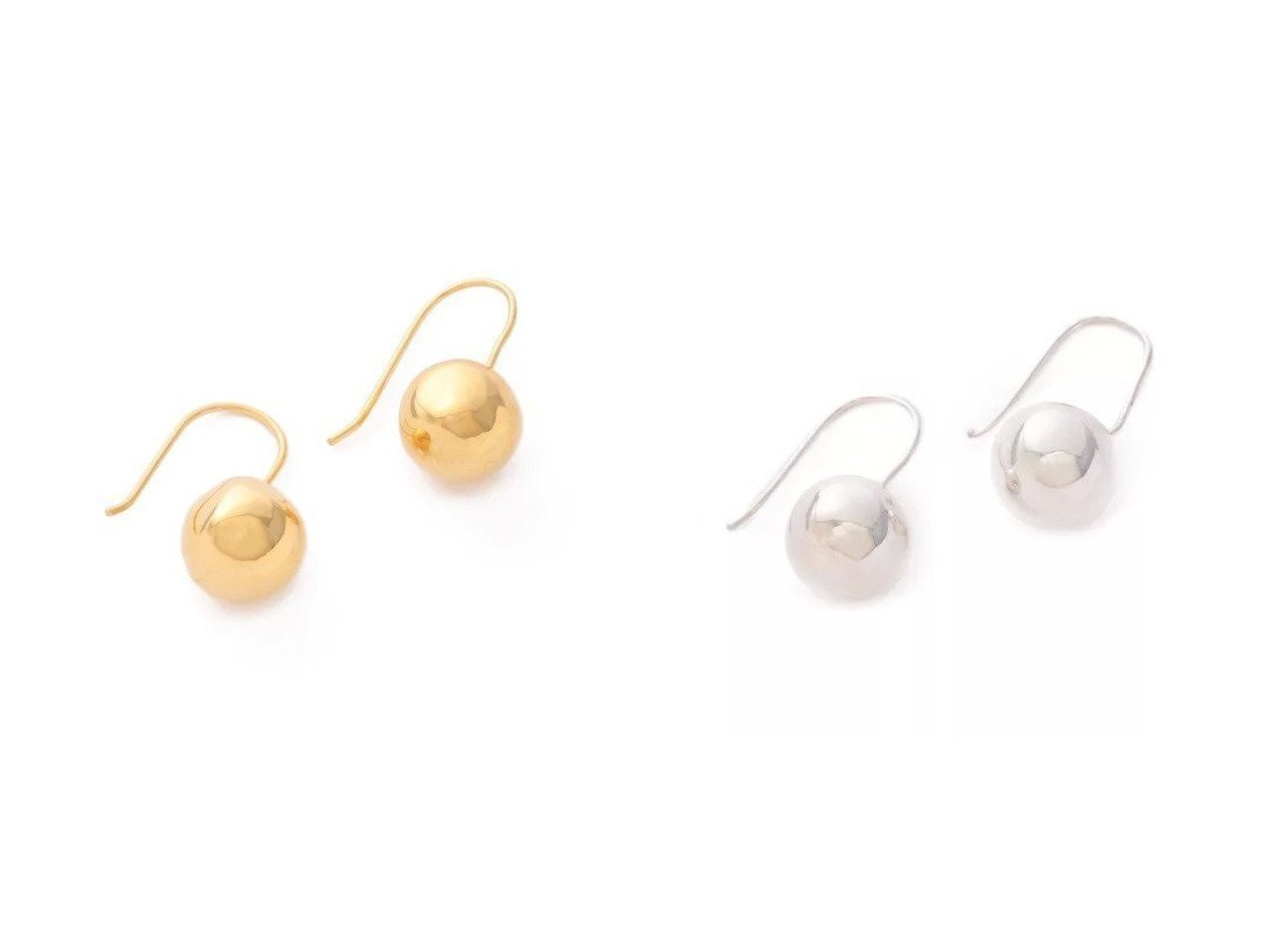 【SOPHIE BUHAI/ソフィー ブハイ】のSilver Simple Ball Drop Earrings&Gold Simple Ball Drop Earrings おすすめ！人気、トレンド、レディースファッションの通販 おすすめ人気トレンドファッション通販アイテム インテリア・キッズ・メンズ・レディースファッション・服の通販 founy(ファニー) 　ファッション　Fashion　レディースファッション　WOMEN　ジュエリー　Jewelry　リング　Rings　イヤリング　Earrings　2020年　2020　2020-2021秋冬・A/W　AW・Autumn/Winter・FW・Fall-Winter/2020-2021　A/W・秋冬　AW・Autumn/Winter・FW・Fall-Winter　アクセサリー　クラシカル　シンプル　ハンド　シルバー系　Silver　ゴールド系　Gold　|ID:crp329100000095795