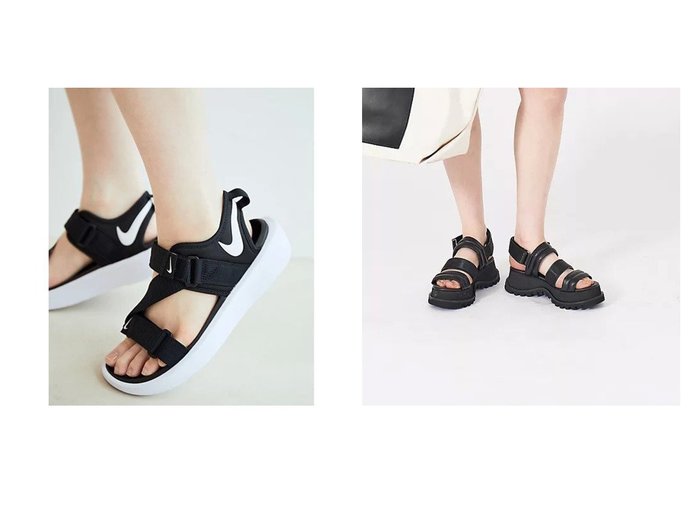 【Juze/ジュゼ】の【NIKE】WS VISTA SANDALE ビスタサンダル&【Au BANNISTER/オゥ バニスター】のウェーブ厚底サンダル 【シューズ・靴】おすすめ！人気、トレンド、レディースファッションの通販 おすすめ人気トレンドファッション通販アイテム インテリア・キッズ・メンズ・レディースファッション・服の通販 founy(ファニー) https://founy.com/ ファッション Fashion レディースファッション WOMEN クラシック サンダル シューズ スポーツ 人気 フィット ラップ A/W・秋冬 AW・Autumn/Winter・FW・Fall-Winter ウェーブ 厚底 |ID:crp329100000102785
