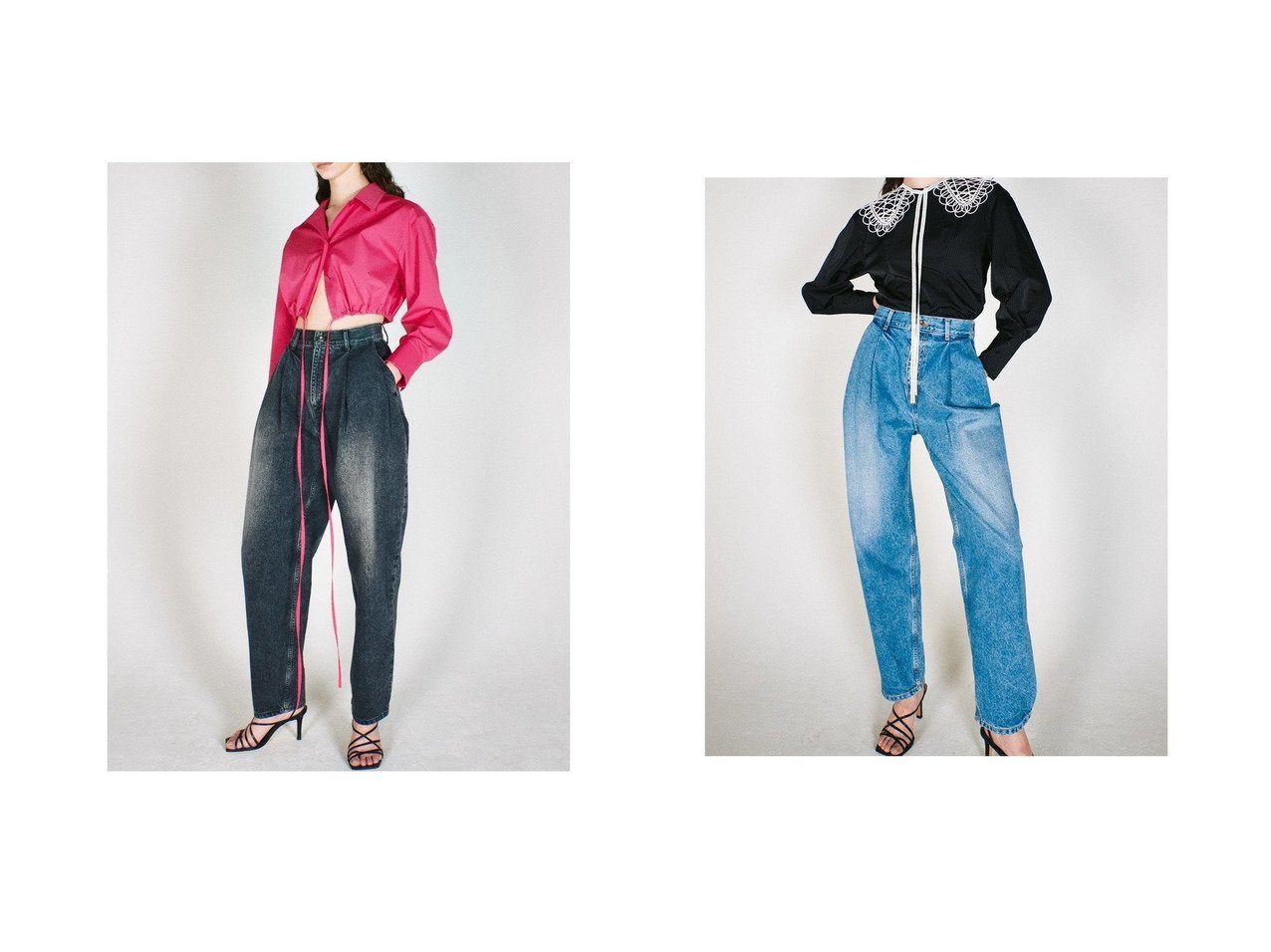 【LE CIEL BLEU/ルシェル ブルー】のTailored Peg Jeans おすすめ！人気、トレンド、レディースファッションの通販 おすすめで人気の流行・トレンド、ファッションの通販商品 インテリア・家具・メンズファッション・キッズファッション・レディースファッション・服の通販 founy(ファニー) https://founy.com/ ファッション Fashion レディースファッション WOMEN パンツ Pants デニムパンツ Denim Pants おすすめ Recommend デニム 日本製 Made in Japan |ID:crp329100000105379