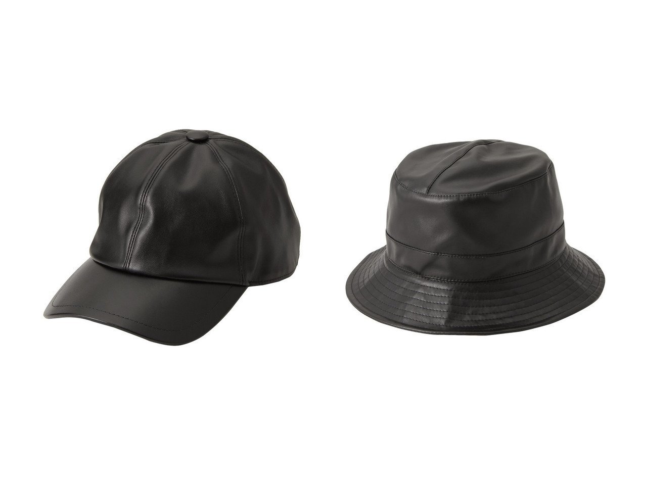 【allureville/アルアバイル】の【GRILLO】 BUCKET HAT&【GRILLO】 CAP おすすめ！人気、トレンド、レディースファッションの通販  おすすめ人気トレンドファッション通販アイテム インテリア・キッズ・メンズ・レディースファッション・服の通販 founy(ファニー) 　ファッション　Fashion　レディースファッション　WOMEN　帽子　Hats　2020年　2020　2020-2021秋冬・A/W　AW・Autumn/Winter・FW・Fall-Winter/2020-2021　2022年　2022　2022-2023秋冬・A/W　AW/Autumn/Winter//FW/Fall-Winter/2022-2023　A/W・秋冬　AW・Autumn/Winter・FW・Fall-Winter　キャップ　シンプル　帽子　ブラック系　Black　|ID:crp329100000107712