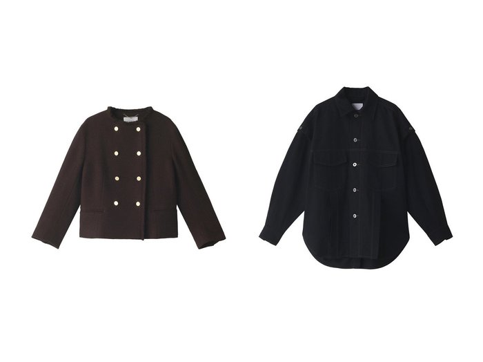 【Ujoh/ウジョー】のスリットジーンジャケット&【BEIGE,/ベイジ,】のMILLAM(ミラム)/ジャケット 【アウター】おすすめ！人気、トレンド、レディースファッションの通販 おすすめ人気トレンドファッション通販アイテム インテリア・キッズ・メンズ・レディースファッション・服の通販 founy(ファニー) https://founy.com/ ファッション Fashion レディースファッション WOMEN アウター Coat Outerwear ジャケット Jackets ブルゾン Blouson/Jackets おすすめ Recommend ジャケット スリット セットアップ ツイード フリンジ 秋 Autumn/Fall 2020年 2020 2020-2021秋冬・A/W AW・Autumn/Winter・FW・Fall-Winter/2020-2021 2022年 2022 2022-2023秋冬・A/W AW/Autumn/Winter//FW/Fall-Winter/2022-2023 A/W・秋冬 AW・Autumn/Winter・FW・Fall-Winter ツイル ドット ブルゾン |ID:crp329100000113400