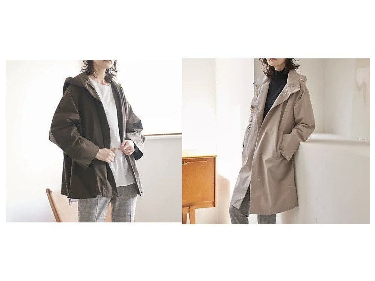 la.f/ラ エフ】のパーテーションライトショートジャケット≪洗濯
