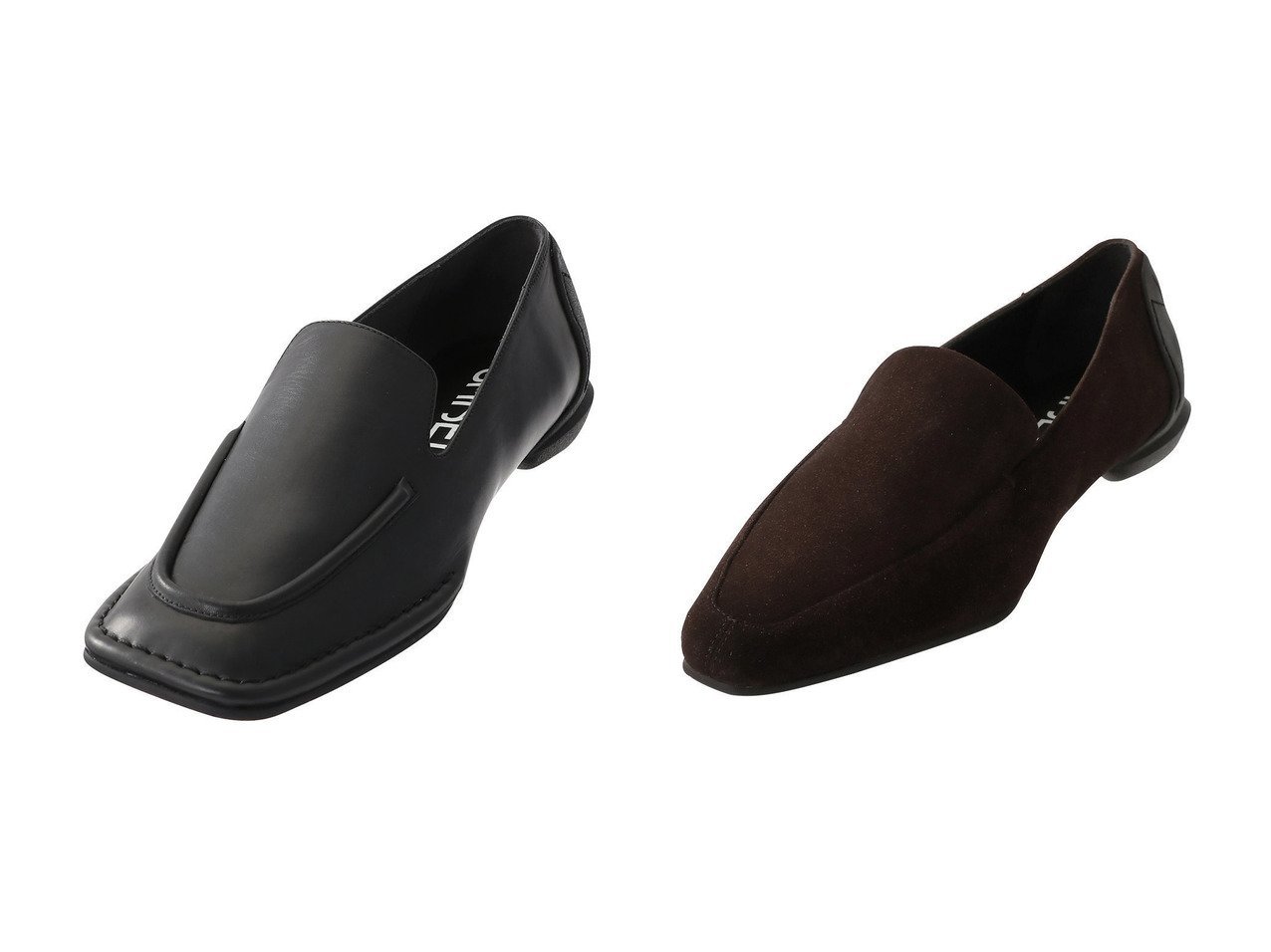 【SHISEI/シセイ】のSQUARE LOAFERS(レイン対応)&CHISEL TOE SUEDE SLIIPON(レイン対応) 【シューズ・靴】おすすめ！人気、トレンド、レディースファッションの通販 おすすめ人気トレンドファッション通販アイテム インテリア・キッズ・メンズ・レディースファッション・服の通販 founy(ファニー) 　ファッション　Fashion　レディースファッション　WOMEN　2020年　2020　2020-2021秋冬・A/W　AW・Autumn/Winter・FW・Fall-Winter/2020-2021　2022年　2022　2022-2023秋冬・A/W　AW/Autumn/Winter//FW/Fall-Winter/2022-2023　A/W・秋冬　AW・Autumn/Winter・FW・Fall-Winter　シューズ　バランス　フラット　レイン　ブラック系　Black　|ID:crp329100000114048