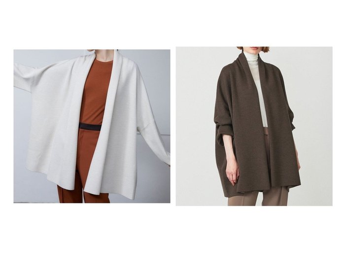 【BEIGE,/ベイジ,】のニットアウター 【アウター】おすすめ！人気、トレンド、レディースファッションの通販 おすすめ人気トレンドファッション通販アイテム インテリア・キッズ・メンズ・レディースファッション・服の通販 founy(ファニー) https://founy.com/ ファッション Fashion レディースファッション WOMEN アウター Coat Outerwear ジャケット Jackets コーディガン シルク ジャケット スリット ドレープ ロング 2022年 2022 2022-2023秋冬・A/W AW/Autumn/Winter//FW/Fall-Winter/2022-2023 送料無料 Free Shipping おすすめ Recommend |ID:crp329100000115460