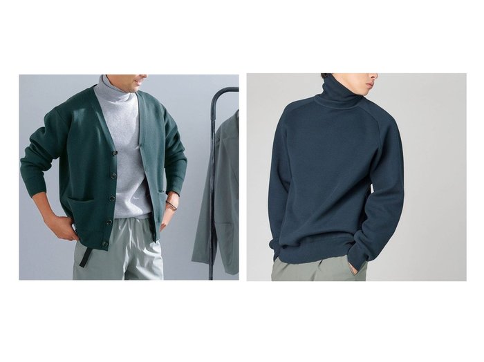 【UNFILO / MEN/アンフィーロ】の【MEN】MOVETECH Vネックカーディガン&【MEN】MOVETECH タートルネック ニット 【MEN】おすすめ！人気トレンド・男性、メンズファッションの通販 おすすめ人気トレンドファッション通販アイテム 人気、トレンドファッション・服の通販 founy(ファニー) ファッション Fashion メンズファッション MEN トップス・カットソー Tops/Tshirt/Men カーディガン Cardigans ニット Knit Tops アクリル インナー ウォッシャブル カーディガン 抗菌 軽量 ベーシック ポケット メンズ リラックス 送料無料 Free Shipping |ID:crp329100000116104