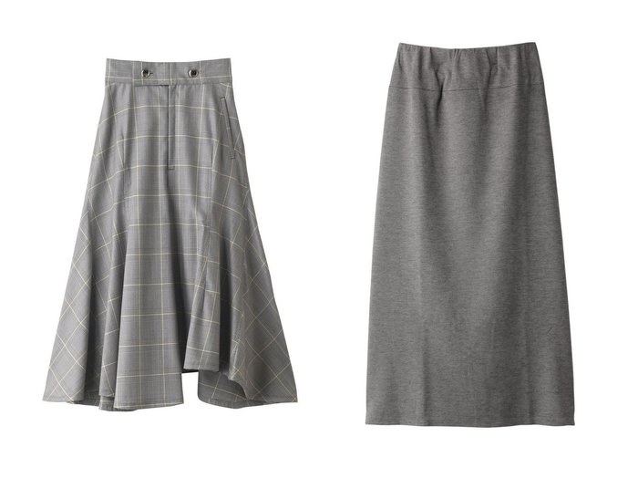 【mizuiro ind/ミズイロ インド】のジャージロングタイトスカート&【Ujoh/ウジョー】のランダムヘムスカート 【スカート】おすすめ！人気、トレンド、レディースファッションの通販 おすすめ人気トレンドファッション通販アイテム インテリア・キッズ・メンズ・レディースファッション・服の通販 founy(ファニー) https://founy.com/ ファッション Fashion レディースファッション WOMEN スカート Skirt ロングスカート Long Skirt 2020年 2020 2020-2021秋冬・A/W AW・Autumn/Winter・FW・Fall-Winter/2020-2021 2022年 2022 2022-2023秋冬・A/W AW/Autumn/Winter//FW/Fall-Winter/2022-2023 A/W・秋冬 AW・Autumn/Winter・FW・Fall-Winter イエロー チェック フレア ヘムライン モダン ロング |ID:crp329100000116685