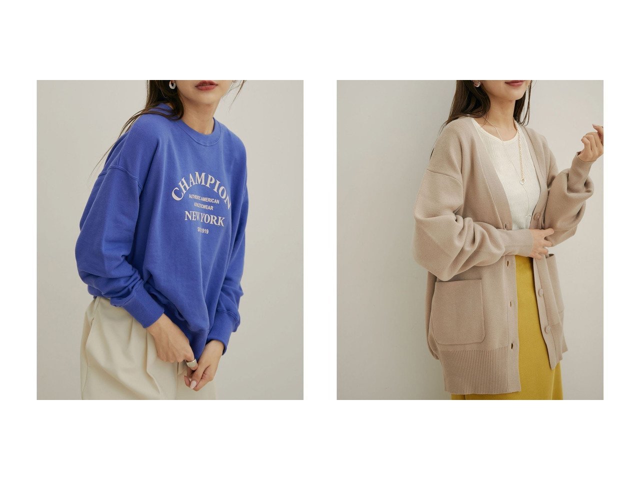 Champion】【洗える】クルーネックカレッジ風ロゴスウェット【sustainable】 - organicfarmermag.com