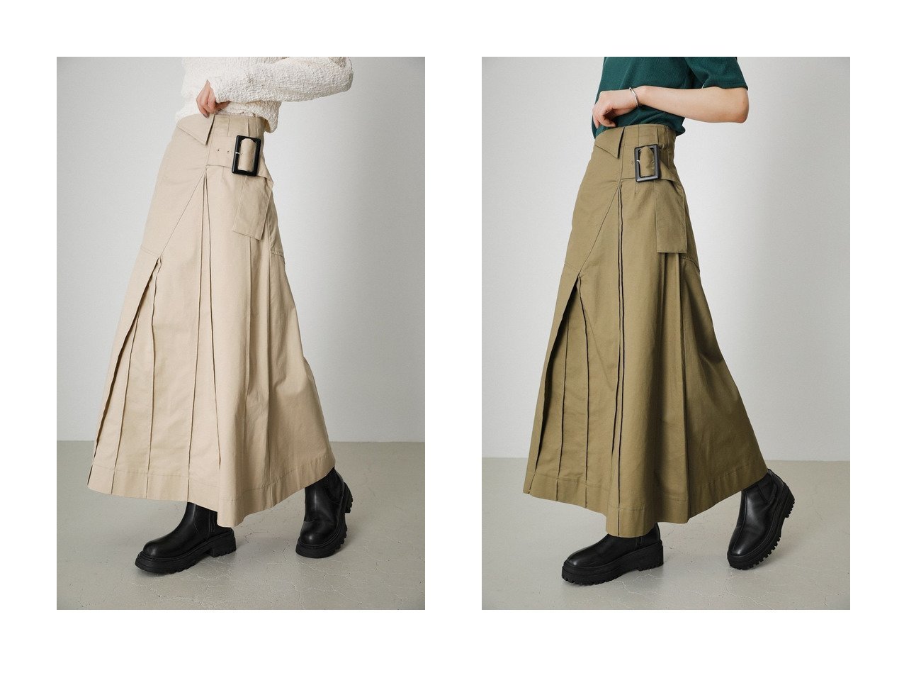 【AZUL by moussy/アズール バイ マウジー】のTRENCH FLARE SKIRT おすすめ！人気、トレンド、レディースファッションの通販 おすすめ人気トレンドファッション通販アイテム インテリア・キッズ・メンズ・レディースファッション・服の通販 founy(ファニー) 　ファッション　Fashion　レディースファッション　WOMEN　スカート　Skirt　ロングスカート　Long Skirt　2022年　2022　2022-2023秋冬・A/W　AW/Autumn/Winter//FW/Fall-Winter/2022-2023　A/W・秋冬　AW・Autumn/Winter・FW・Fall-Winter　おすすめ　Recommend　ツイル　トレンチ　フレア　ロング　|ID:crp329100000119434