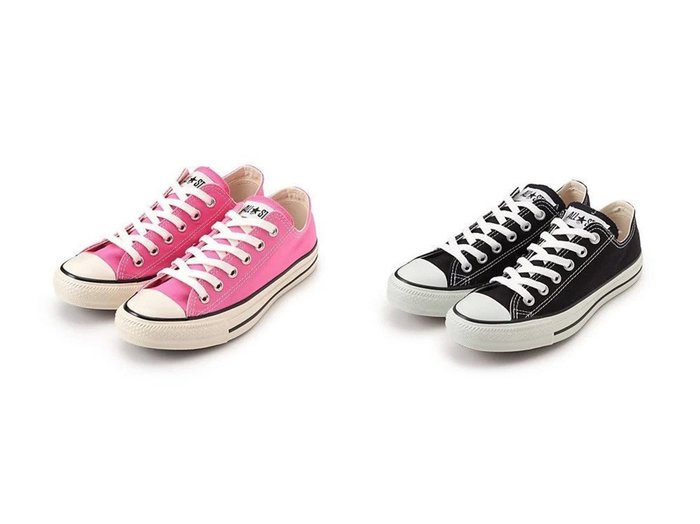 【Couture Brooch/クチュール ブローチ】のCONVERSE ALL STAR US COLORS OX スニーカー&CONVERSE ALL STAR OX スニーカー 【シューズ・靴】おすすめ！人気、トレンド、レディースファッションの通販 おすすめ人気トレンドファッション通販アイテム インテリア・キッズ・メンズ・レディースファッション・服の通販 founy(ファニー) https://founy.com/ ファッション Fashion レディースファッション WOMEN キャンバス シューズ スニーカー ベーシック |ID:crp329100000120484