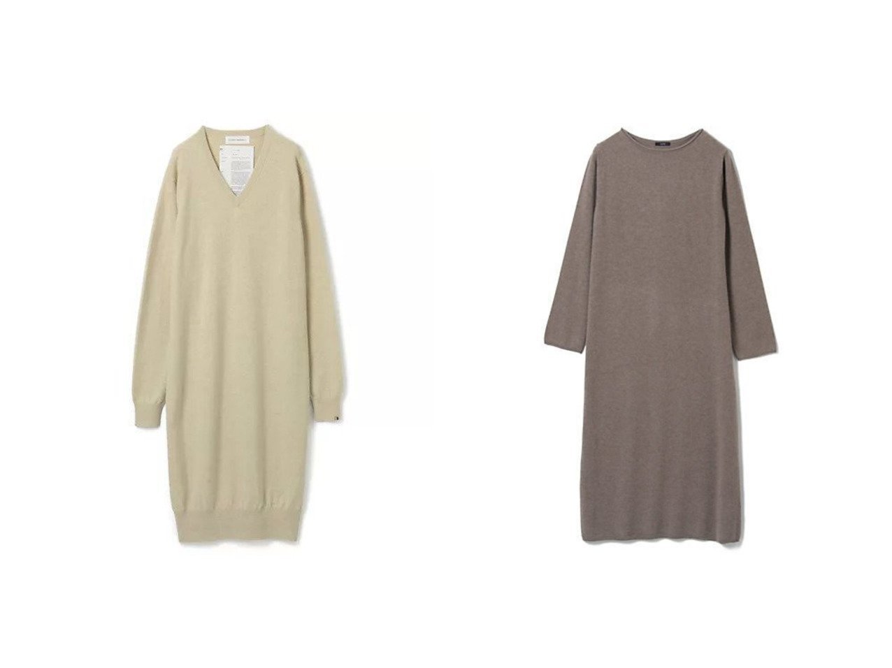 YLEVE/イレーヴ】のWOOL CASHMERE SHRINK KN OP&【Extreme Cashmere