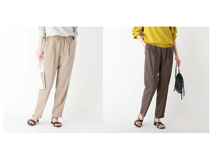 【OPAQUE.CLIP/オペークドットクリップ】のストレッチカルゼ ジョグテーパードパンツ【WEB限定サイズ】&Carreman ドレープセルロース タックテーパードパンツ【WEB限定サイズ】 【プチプライス、低価格、格安】おすすめ！人気、トレンド、レディースファッションの通販 おすすめ人気トレンドファッション通販アイテム インテリア・キッズ・メンズ・レディースファッション・服の通販 founy(ファニー) https://founy.com/ 雑誌掲載アイテム Magazine Items ファッション雑誌 Fashion Magazines ヴェリィ VERY ストーリィ STORY ファッション Fashion レディースファッション WOMEN パンツ Pants 4月号 おすすめ Recommend インナー クロップド ショート ストレッチ ポケット 雑誌 5月号 シューズ テーパード ファブリック ベーシック 6月号 |ID:crp329100000122219