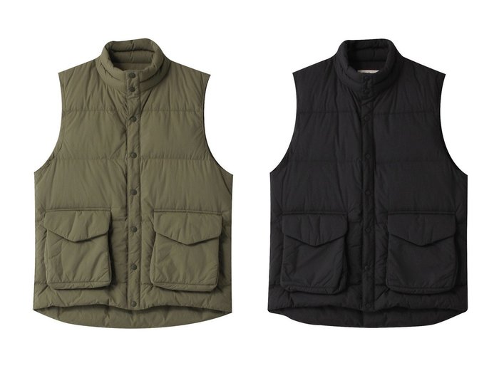 【SNOW PEAK/スノーピーク】の【UNISEX】Recycled Nylon Ripstop Down Vest 【アウター】おすすめ！人気、トレンド、レディースファッションの通販 おすすめ人気トレンドファッション通販アイテム インテリア・キッズ・メンズ・レディースファッション・服の通販 founy(ファニー) https://founy.com/ ファッション Fashion レディースファッション WOMEN アウター Coat Outerwear トップス・カットソー Tops/Tshirt ベスト/ジレ Gilets/Vests スポーツウェア Sportswear スポーツ アウター Outer UNISEX ウォーム スポーツ ダウン フラップ フロント ベスト ポケット リップ |ID:crp329100000122766