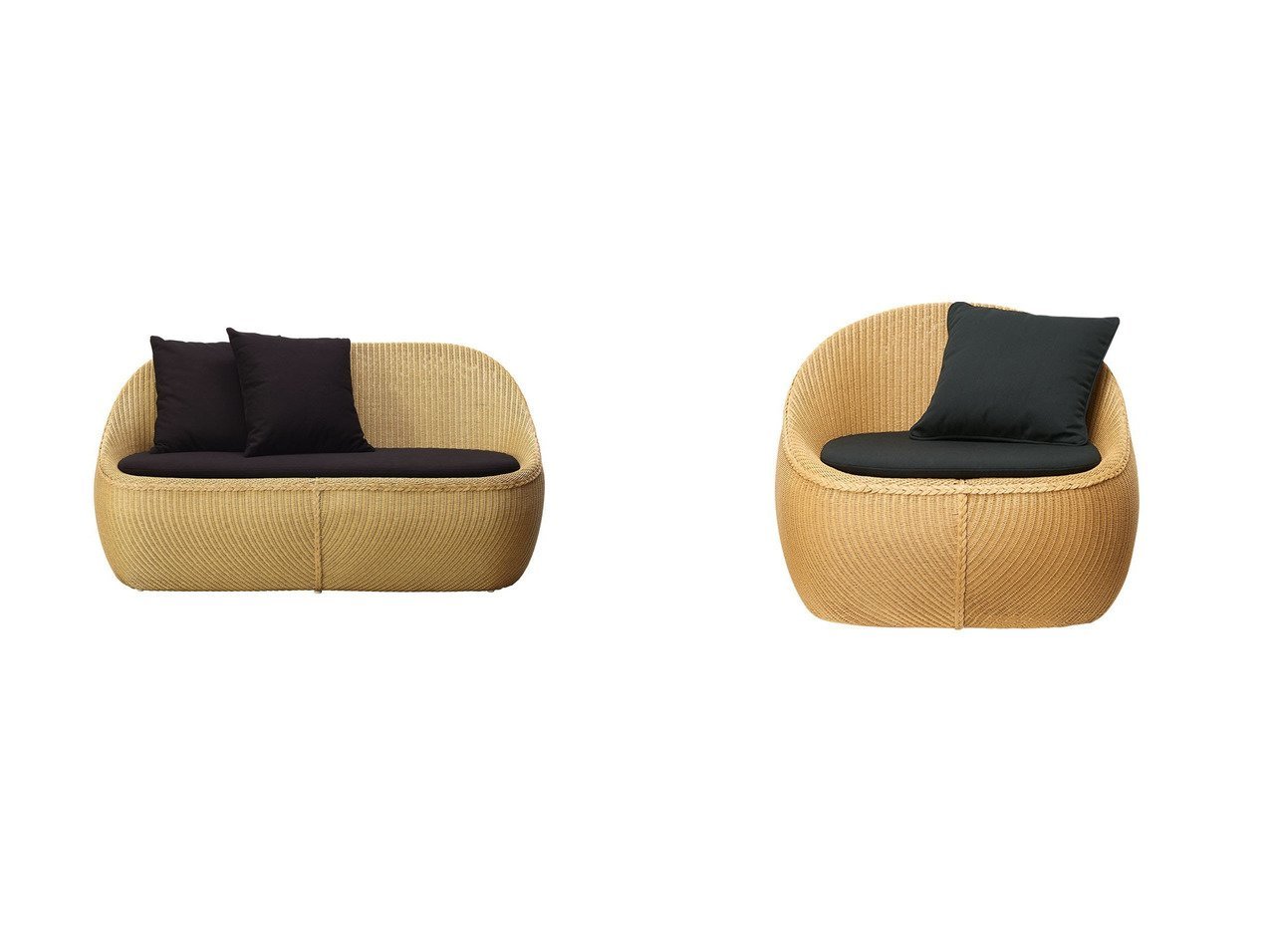 【FLYMEe Japan-Style/フライミー ジャパン スタイル】の2人掛けソファ #104153&1. 1.5人掛けソファ #104156 【FURNITURE】おすすめ！人気、インテリア雑貨、家具の通販 おすすめ人気トレンドファッション通販アイテム インテリア・キッズ・メンズ・レディースファッション・服の通販 founy(ファニー) 　クッション　シェイプ　ペーパー　ワイヤー　ホーム・キャンプ・アウトドア・お取り寄せ　Home,Garden,Outdoor,Camping Gear　家具・インテリア　Furniture　ソファー　Sofa　|ID:crp329100000125234