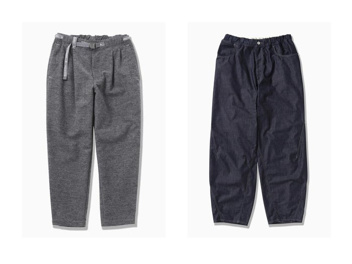 【and wander/アンドワンダー】の【UNISEX】wool twill tapered pants&【UNISEX】dry easy denim wide pants 【パンツ】おすすめ！人気、トレンド、レディースファッションの通販  おすすめ人気トレンドファッション通販アイテム インテリア・キッズ・メンズ・レディースファッション・服の通販 founy(ファニー) https://founy.com/ ファッション Fashion レディースファッション WOMEN パンツ Pants UNISEX ツイル リラックス ワイド 吸水 |ID:crp329100000125976
