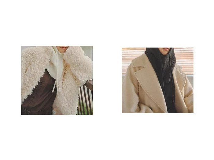 【Droite Lautreamont/ドロワット ロートレアモン】のニットバラクラバ《手洗い可能》 【トップス、カットソー】おすすめ！人気、トレンド、レディースファッションの通販  おすすめ人気トレンドファッション通販アイテム インテリア・キッズ・メンズ・レディースファッション・服の通販 founy(ファニー) https://founy.com/ ファッション Fashion レディースファッション WOMEN トップス・カットソー Tops/Tshirt ニット Knit Tops アクセサリー キルティング 今季 ジャケット チェスターコート トレンド 防寒 |ID:crp329100000126355