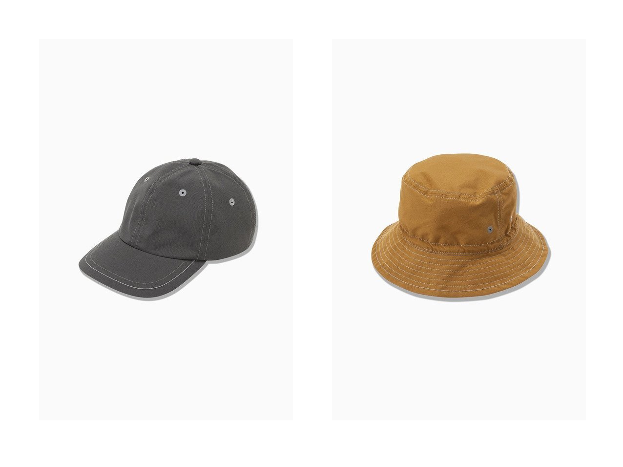 【and wander/アンドワンダー】の【UNISEX】CO cap&【UNISEX】CO hat 【帽子、ハット、キャップ】おすすめ！人気、トレンド、レディースファッションの通販  おすすめ人気トレンドファッション通販アイテム インテリア・キッズ・メンズ・レディースファッション・服の通販 founy(ファニー) 　ファッション　Fashion　レディースファッション　WOMEN　帽子　Hats　UNISEX　アウトドア　オックス　キャップ　フィット　帽子　ブラック系　Black　グレー系　Gray　ベージュ系　Beige　|ID:crp329100000126504