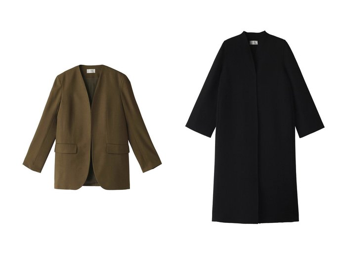 【THE ROW/ザ ロウ】のFIE JACKET&CEREN COAT 【アウター】おすすめ！人気、トレンド、レディースファッションの通販 おすすめ人気トレンドファッション通販アイテム インテリア・キッズ・メンズ・レディースファッション・服の通販 founy(ファニー) https://founy.com/ ファッション Fashion レディースファッション WOMEN アウター Coat Outerwear ジャケット Jackets コート Coats インナー オケージョン シンプル ジャケット ボトム モヘア ロング |ID:crp329100000126779