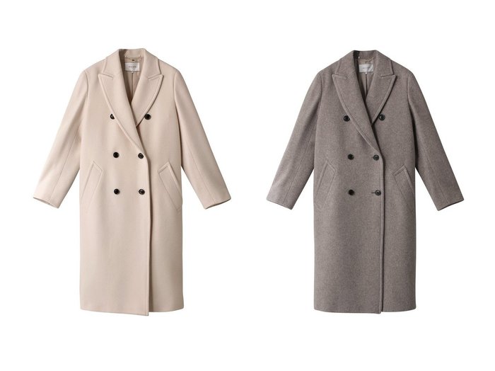 【BEIGE,/ベイジ,】のLAIRES(レール)/チェスターコート 【アウター】おすすめ！人気、トレンド、レディースファッションの通販 おすすめ人気トレンドファッション通販アイテム インテリア・キッズ・メンズ・レディースファッション・服の通販 founy(ファニー) https://founy.com/ ファッション Fashion レディースファッション WOMEN アウター Coat Outerwear コート Coats チェスターコート Top Coat シンプル チェスターコート ロング 抗菌 |ID:crp329100000126780