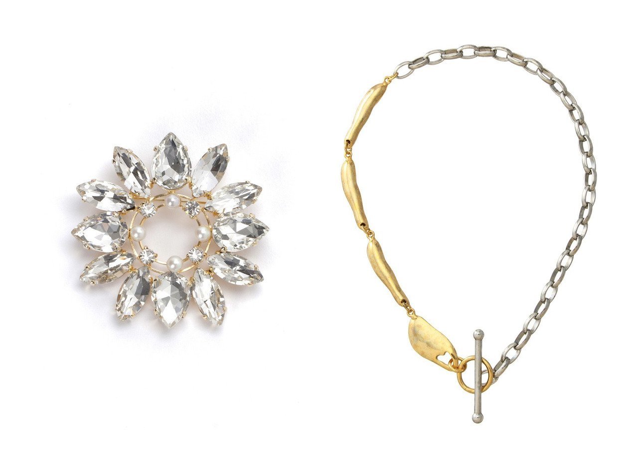 ADER bijoux/アデル ビジュー】のFRAGMENT ショートネックレス&【ANAYI