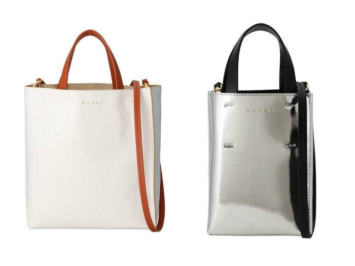 【MARNI/マルニ】のMUSEO NANO 2wayミニトートバッグ&MUSEO SOFT SMALL 2wayトートバッグ 【バッグ・鞄】おすすめ！人気、トレンド、レディースファッションの通販 おすすめ人気トレンドファッション通販アイテム インテリア・キッズ・メンズ・レディースファッション・服の通販 founy(ファニー) https://founy.com/ ファッション Fashion レディースファッション WOMEN バッグ Bag 2020年 2020 2020-2021秋冬・A/W AW・Autumn/Winter・FW・Fall-Winter/2020-2021 2023春夏・S/S SS,Spring/Summer,2023 A/W・秋冬 AW・Autumn/Winter・FW・Fall-Winter S/S・春夏 SS・Spring/Summer シンプル 夏 Summer 春 Spring |ID:crp329100000129103