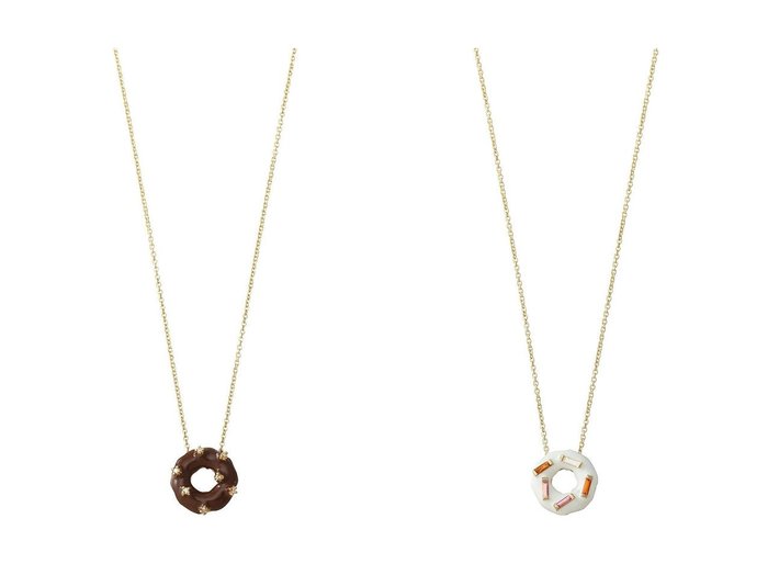 【ALIITA/アリータ】のDONUT ICE GLAZED WITH DIAMONDS ネックレス&DONUT ICE GLAZE WITH SPRINKLES ネックレス 【アクセサリー、ジュエリー】おすすめ！人気、トレンド、レディースファッションの通販 おすすめ人気トレンドファッション通販アイテム インテリア・キッズ・メンズ・レディースファッション・服の通販 founy(ファニー) https://founy.com/ ファッション Fashion レディースファッション WOMEN ジュエリー Jewelry ネックレス Necklaces 2020年 2020 2020-2021秋冬・A/W AW・Autumn/Winter・FW・Fall-Winter/2020-2021 2023年 2023 2023春夏・S/S SS,Spring/Summer,2023 A/W・秋冬 AW・Autumn/Winter・FW・Fall-Winter S/S・春夏 SS・Spring/Summer おすすめ Recommend ダイヤモンド チェーン ネックレス モチーフ 夏 Summer 春 Spring |ID:crp329100000129319