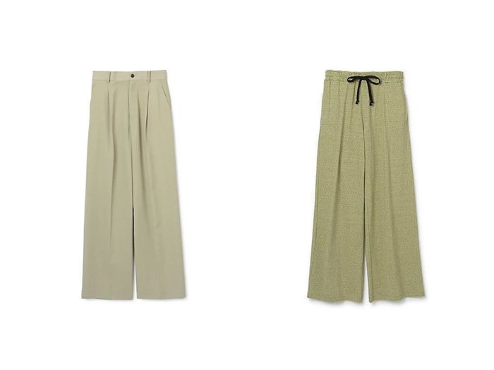 【INSCRIRE/アンスクリア】のKersey Pants&Border Pants 【パンツ】おすすめ！人気、トレンド、レディースファッションの通販 おすすめ人気トレンドファッション通販アイテム インテリア・キッズ・メンズ・レディースファッション・服の通販 founy(ファニー) https://founy.com/ ファッション Fashion レディースファッション WOMEN パンツ Pants おすすめ Recommend スウェット スラックス 今季 2023年 2023 2023春夏・S/S SS,Spring/Summer,2023 S/S・春夏 SS・Spring/Summer セットアップ タンク ルーズ |ID:crp329100000129492