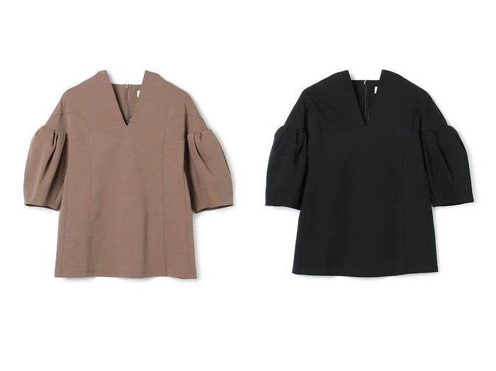 【AKIRANAKA/アキラナカ】のHella tuck sleeves jersey PO 【トップス、カットソー】おすすめ！人気、トレンド、レディースファッションの通販 おすすめ人気トレンドファッション通販アイテム インテリア・キッズ・メンズ・レディースファッション・服の通販 founy(ファニー) https://founy.com/ ファッション Fashion レディースファッション WOMEN トップス・カットソー Tops/Tshirt 2023年 2023 2023春夏・S/S SS,Spring/Summer,2023 S/S・春夏 SS・Spring/Summer ジャージー スリーブ モダン 洗える |ID:crp329100000129687