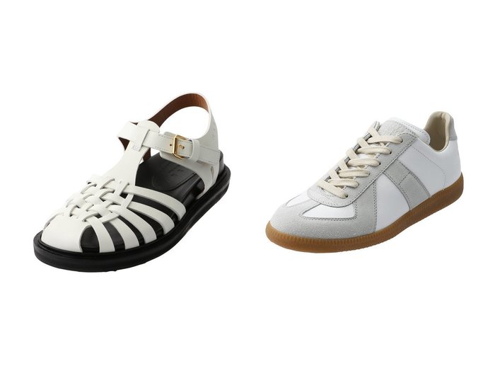 【MAISON MARGIELA/メゾン マルジェラ】のスニーカー&【MARNI/マルニ】のグルカサンダル 【シューズ・靴】おすすめ！人気、トレンド、レディースファッションの通販  おすすめ人気トレンドファッション通販アイテム インテリア・キッズ・メンズ・レディースファッション・服の通販 founy(ファニー) https://founy.com/ ファッション Fashion レディースファッション WOMEN 2023年 2023 2023春夏・S/S SS,Spring/Summer,2023 A/W・秋冬 AW・Autumn/Winter・FW・Fall-Winter S/S・春夏 SS・Spring/Summer おすすめ Recommend サンダル スポーティ ソックス トレンド 夏 Summer 春 Spring |ID:crp329100000132716