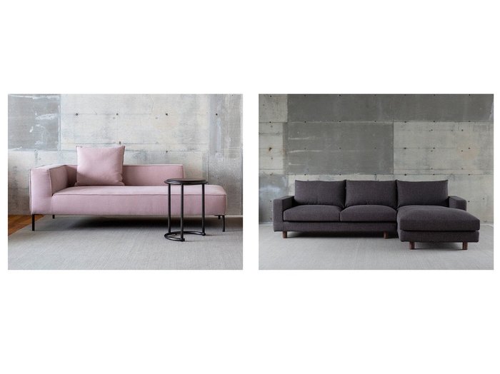 【NOUS PROJECTS/ヌースプロジェクツ】のケートス オープンコーナーソファ&NOSTOS ONE-ARM SOFA + ONE- ノストス ワンアームソファ + ワンアームカウチ 【FURNITURE】おすすめ！人気、インテリア雑貨、家具の通販 おすすめ人気トレンドファッション通販アイテム 人気、トレンドファッション・服の通販 founy(ファニー) 　フィット　フォルム　ベーシック　クッション　シンプル　スプリング　スリム　ビビッド　フラット　おすすめ　Recommend　ホーム・キャンプ・アウトドア・お取り寄せ　Home,Garden,Outdoor,Camping Gear　家具・インテリア　Furniture　ソファー　Sofa　カウチソファ　ホーム・キャンプ・アウトドア・お取り寄せ　Home,Garden,Outdoor,Camping Gear　家具・インテリア　Furniture　ソファー　Sofa　|ID:crp329100000133095