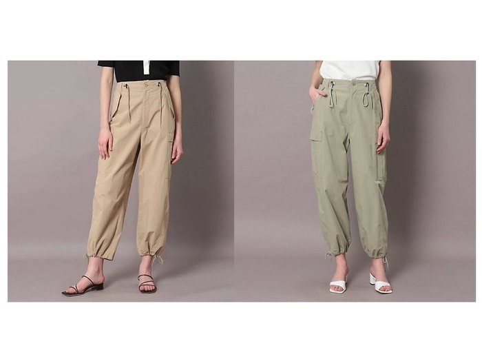 【DRESSTERIOR/ドレステリア】のパラシュートパンツ 【パンツ】おすすめ！人気、トレンド、レディースファッションの通販 おすすめ人気トレンドファッション通販アイテム インテリア・キッズ・メンズ・レディースファッション・服の通販 founy(ファニー) https://founy.com/ ファッション Fashion レディースファッション WOMEN パンツ Pants インナー カーゴパンツ コンパクト サンダル シンプル ジャケット タイプライター ドローストリング バルーン フェミニン ポケット ミリタリー おすすめ Recommend |ID:crp329100000133738