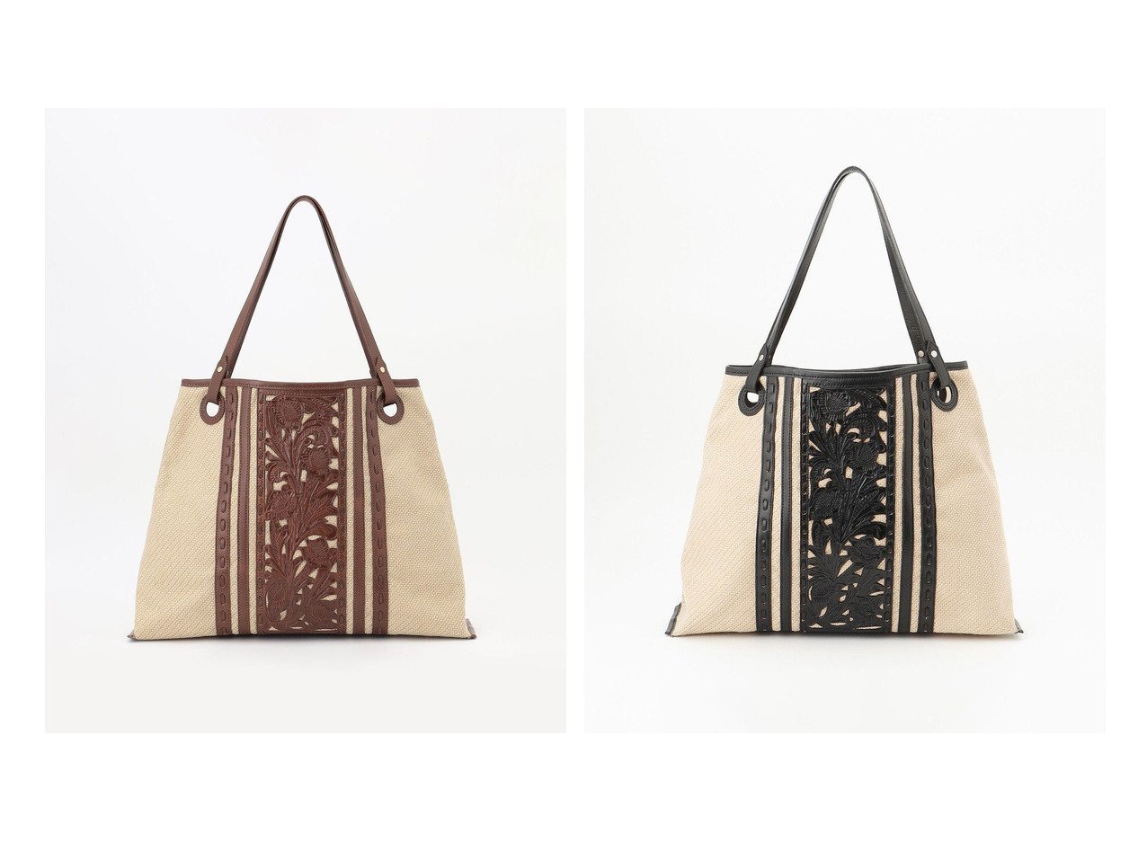 【GRACE CONTINENTAL/グレース コンチネンタル】のJute-likeToteBAG 【バッグ・鞄】おすすめ！人気、トレンド、レディースファッションの通販 おすすめ人気トレンドファッション通販アイテム インテリア・キッズ・メンズ・レディースファッション・服の通販 founy(ファニー) 　ファッション　Fashion　レディースファッション　WOMEN　バッグ　Bag　送料無料　Free Shipping　ブラウン系　Brown　ブラック系　Black　|ID:crp329100000135883