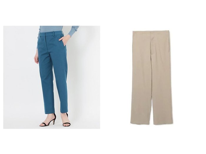 【S.ESSENTIALS/エス エッセンシャルズ】の【SANYO PANTS LAB.】センタープレスパンツ&【THIRD MAGAZINE/サードマガジン】のコットンリネンパンツ 【パンツ】おすすめ！人気、トレンド、レディースファッションの通販 おすすめ人気トレンドファッション通販アイテム インテリア・キッズ・メンズ・レディースファッション・服の通販 founy(ファニー) https://founy.com/ ファッション Fashion レディースファッション WOMEN パンツ Pants イエロー コラボ ストレッチ センター 定番 Standard クラシカル バランス モダン |ID:crp329100000136115