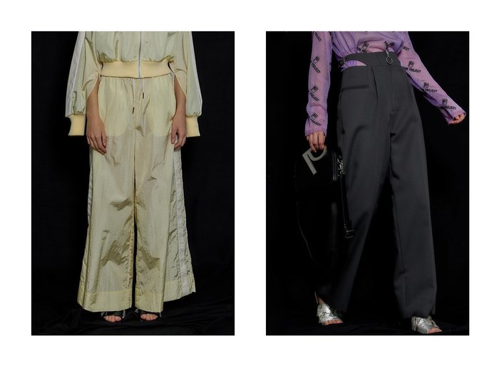 【PRANK PROJECT/プランク プロジェクト】のサイドラインワイドパンツ Side Line Wide Pants&フロントリングスライダーパンツ Front Rung Slider Pants おすすめ！人気、トレンド、レディースファッションの通販 おすすめ人気トレンドファッション通販アイテム インテリア・キッズ・メンズ・レディースファッション・服の通販 founy(ファニー) https://founy.com/ ファッション Fashion レディースファッション WOMEN パンツ Pants 春 Spring ショーツ ジャケット ストレート セットアップ マニッシュ ルーズ ワイド A/W・秋冬 AW・Autumn/Winter・FW・Fall-Winter 再入荷 Restock/Back in Stock/Re Arrival S/S・春夏 SS・Spring/Summer おすすめ Recommend 夏 Summer 2023春夏・S/S SS,Spring/Summer,2023 2023年 2023 |ID:crp329100000136179
