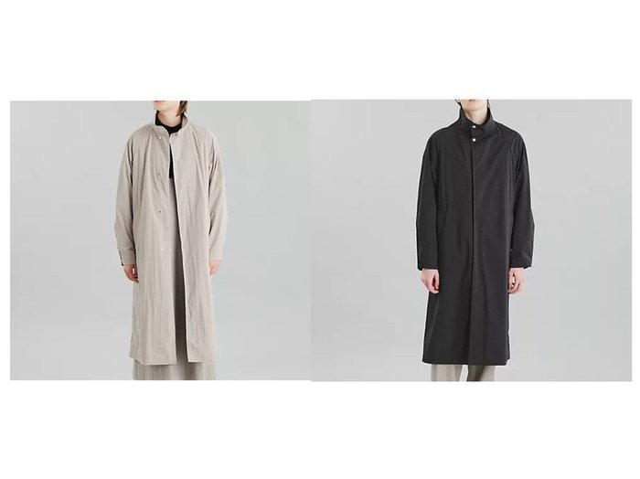 【MACKINTOSH PHILOSOPHY/マッキントッシュ フィロソフィー】のGREY LABEL スタンドカラーコート 【アウター】おすすめ！人気、トレンド、レディースファッションの通販 おすすめ人気トレンドファッション通販アイテム インテリア・キッズ・メンズ・レディースファッション・服の通販 founy(ファニー) https://founy.com/ ファッション Fashion レディースファッション WOMEN アウター Coat Outerwear コート Coats インナー 春 Spring 秋 Autumn/Fall コレクション シルバー スタンド ドット メンズ おすすめ Recommend 夏 Summer |ID:crp329100000136548