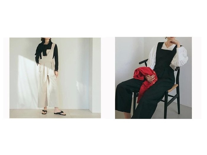 【green label relaxing / UNITED ARROWS/グリーンレーベル リラクシング / ユナイテッドアローズ】の【別注】サロペット 【ワンピース、ドレス】おすすめ！人気、トレンド、レディースファッションの通販 おすすめ人気トレンドファッション通販アイテム インテリア・キッズ・メンズ・レディースファッション・服の通販 founy(ファニー) https://founy.com/ ファッション Fashion レディースファッション WOMEN ワンピース Dress サロペット Salopette インナー クール サロペット スタンド トレンド バランス 別注 ロング ワイド おすすめ Recommend |ID:crp329100000137377
