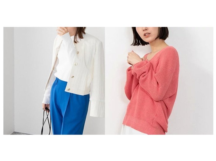 【NOLLEY'S/ノーリーズ】の洗える和紙コットンVネックプルオーバーニット&リンクルラップトリコットハイネックプルオーバーカットソー 【トップス、カットソー】おすすめ！人気、トレンド、レディースファッションの通販 おすすめ人気トレンドファッション通販アイテム インテリア・キッズ・メンズ・レディースファッション・服の通販 founy(ファニー) https://founy.com/ ファッション Fashion レディースファッション WOMEN トップス・カットソー Tops/Tshirt ニット Knit Tops プルオーバー Pullover Vネック V-Neck カットソー Cut and Sewn 2023年 2023 2023春夏・S/S SS,Spring/Summer,2023 おすすめ Recommend タンク リラックス 洗える 畦 インナー ジャケット ハイネック ロング |ID:crp329100000137519