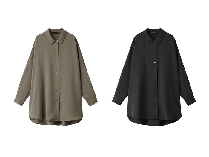 【mizuiro ind/ミズイロ インド】のwide shirt tunic チュニック 【トップス、カットソー】おすすめ！人気、トレンド、レディースファッションの通販 おすすめ人気トレンドファッション通販アイテム インテリア・キッズ・メンズ・レディースファッション・服の通販 founy(ファニー) https://founy.com/ ファッション Fashion レディースファッション WOMEN トップス・カットソー Tops/Tshirt シャツ/ブラウス Shirts/Blouses 2023年 2023 2023春夏・S/S SS,Spring/Summer,2023 A/W・秋冬 AW・Autumn/Winter・FW・Fall-Winter S/S・春夏 SS・Spring/Summer シンプル スリーブ チュニック ロング 夏 Summer 春 Spring 長袖 |ID:crp329100000137739