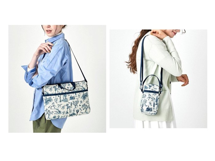 【LeSportsac/レスポートサック】のトワルドジュイガーデン&トワルドジュイガーデン 【バッグ・鞄】おすすめ！人気、トレンド、レディースファッションの通販 おすすめ人気トレンドファッション通販アイテム インテリア・キッズ・メンズ・レディースファッション・服の通販 founy(ファニー) https://founy.com/ ファッション Fashion レディースファッション WOMEN クラシカル コンパクト 軽量 ショルダー スタイリッシュ 人気 プリント ポケット ポシェット ポーチ リアル 送料無料 Free Shipping おすすめ Recommend クッション スリム ワーク |ID:crp329100000138694