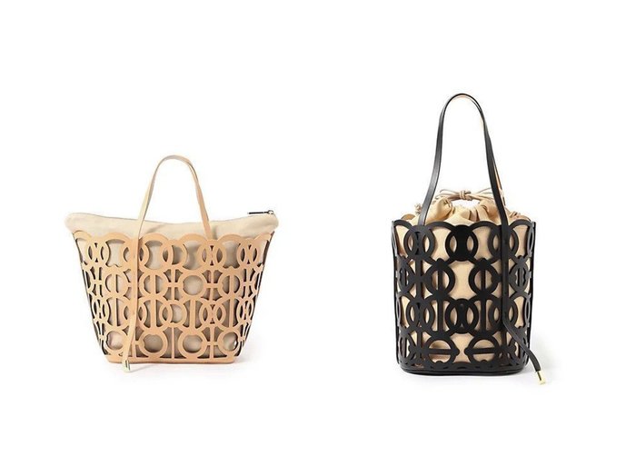【EPOCA/エポカ】の【Anita Bilardi】カットワーク トートバッグ&【Anita Bilardi】カットワーク バケットバッグ 【バッグ・鞄】おすすめ！人気、トレンド、レディースファッションの通販 おすすめ人気トレンドファッション通販アイテム 人気、トレンドファッション・服の通販 founy(ファニー) ファッション Fashion レディースファッション WOMEN バッグ Bag ワーク |ID:crp329100000138921