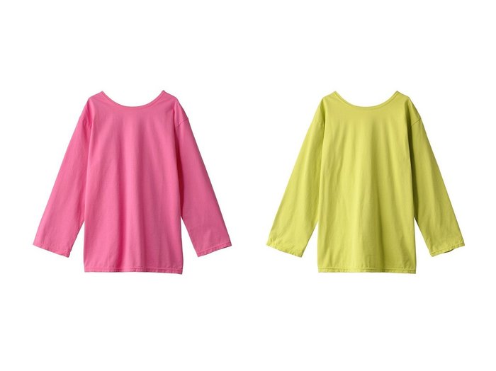 【Shinzone/シンゾーン】のカラーロングTシャツ 【トップス、カットソー】おすすめ！人気、トレンド、レディースファッションの通販 おすすめ人気トレンドファッション通販アイテム インテリア・キッズ・メンズ・レディースファッション・服の通販 founy(ファニー) https://founy.com/ ファッション Fashion レディースファッション WOMEN トップス・カットソー Tops/Tshirt シャツ/ブラウス Shirts/Blouses ロング / Tシャツ T-Shirts カットソー Cut and Sewn 2023年 2023 2023春夏・S/S SS,Spring/Summer,2023 A/W・秋冬 AW・Autumn/Winter・FW・Fall-Winter S/S・春夏 SS・Spring/Summer スリーブ ロング 夏 Summer 春 Spring |ID:crp329100000139152