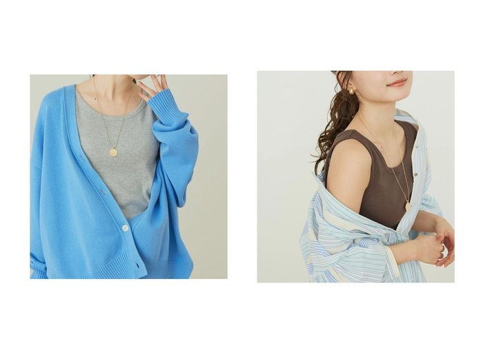 【AMERICAN HOLIC/アメリカンホリック】のDaily! テレコタンクトップ2&Daily! テレコタンクトップ1 【プチプライス・低価格】おすすめ！人気、トレンド、レディースファッションの通販 おすすめ人気トレンドファッション通販アイテム インテリア・キッズ・メンズ・レディースファッション・服の通販 founy(ファニー) https://founy.com/ ファッション Fashion レディースファッション WOMEN トップス・カットソー Tops/Tshirt 送料無料 Free Shipping おすすめ Recommend カーディガン タンク テレコ ポケット |ID:crp329100000139280