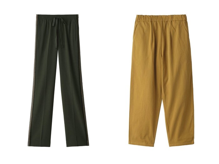 【ZADIG & VOLTAIRE/ザディグ エ ヴォルテール】のPOMY CREPE パンツ&【nanadecor/ナナデコール】のKOベーシックパンツ 【パンツ】おすすめ！人気、トレンド、レディースファッションの通販 おすすめ人気トレンドファッション通販アイテム インテリア・キッズ・メンズ・レディースファッション・服の通販 founy(ファニー) https://founy.com/ ファッション Fashion レディースファッション WOMEN パンツ Pants シンプル ベーシック 再入荷 Restock/Back in Stock/Re Arrival 定番 Standard |ID:crp329100000141384