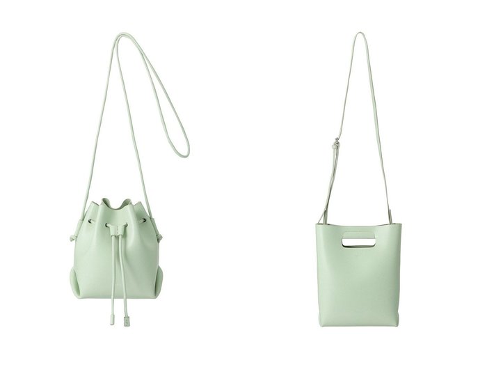 【1er Arrondissement/プルミエ アロンディスモン】の【YAHKI】スクエア2WAYバッグ&【YAHKI】DRAWSTRING バッグ 【バッグ・鞄】おすすめ！人気、トレンド、レディースファッションの通販 おすすめ人気トレンドファッション通販アイテム インテリア・キッズ・メンズ・レディースファッション・服の通販 founy(ファニー) https://founy.com/ ファッション Fashion レディースファッション WOMEN バッグ Bag コンパクト スタイリッシュ フォルム 巾着 なめらか スクエア ダブル フェイス マグネット |ID:crp329100000141694
