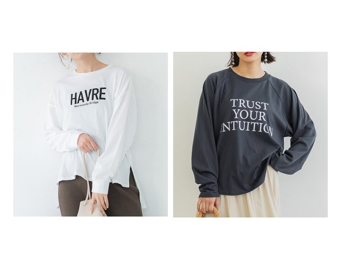 【COCA/コカ】のロゴロングTシャツ&ラグランスリーブロゴロンTシャツ 【プチプライス・低価格】おすすめ！人気、トレンド、レディースファッションの通販 おすすめ人気トレンドファッション通販アイテム インテリア・キッズ・メンズ・レディースファッション・服の通販 founy(ファニー) https://founy.com/ ファッション Fashion レディースファッション WOMEN トップス・カットソー Tops/Tshirt シャツ/ブラウス Shirts/Blouses ロング / Tシャツ T-Shirts カットソー Cut and Sewn NEW・新作・新着・新入荷 New Arrivals スリーブ プリント ポケット リラックス ロング |ID:crp329100000141879