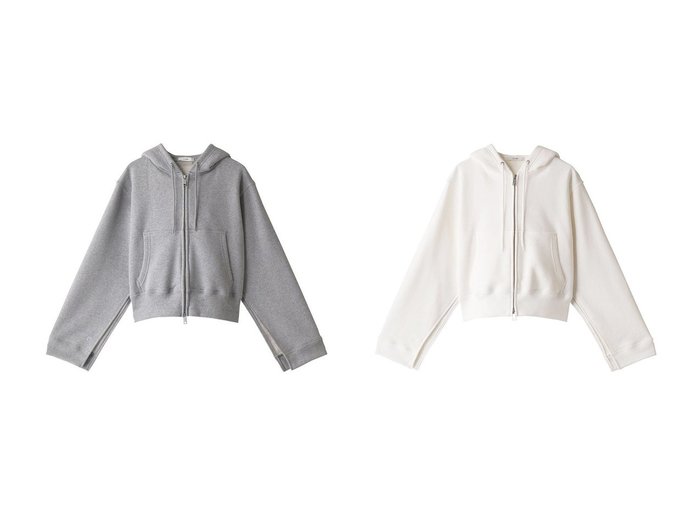 【CLANE/クラネ】のSLIT SLEEVE COMPACT ZIP UP HOODIE Tシャツ/カットソー 【トップス、カットソー】おすすめ！人気、トレンド、レディースファッションの通販 おすすめ人気トレンドファッション通販アイテム インテリア・キッズ・メンズ・レディースファッション・服の通販 founy(ファニー) https://founy.com/ ファッション Fashion レディースファッション WOMEN トップス・カットソー Tops/Tshirt シャツ/ブラウス Shirts/Blouses ロング / Tシャツ T-Shirts カットソー Cut and Sewn カットソー ショート シンプル スリット スリーブ トレンド ロング |ID:crp329100000142146