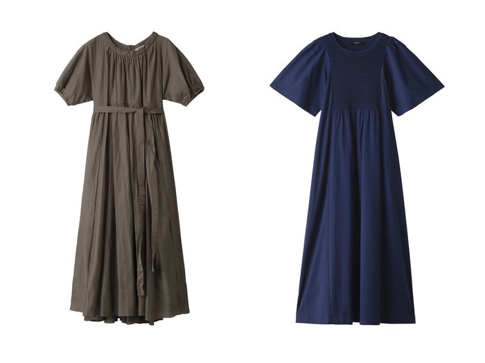 【Max Mara/マックスマーラ】の【 S Max Mara】FRESIA オーガンザドレス&【Weekend Max Mara】KELLY ジャージードレス 【ワンピース、ドレス】おすすめ！人気、トレンド、レディースファッションの通販 おすすめ人気トレンドファッション通販アイテム インテリア・キッズ・メンズ・レディースファッション・服の通販 founy(ファニー) https://founy.com/ ファッション Fashion レディースファッション WOMEN ワンピース Dress ドレス Party Dresses チュニック Tunic ジャージー スモッキング スリーブ チュニック ドレス フレア リゾート 半袖 ギャザー シルク パーティ フェミニン ロング |ID:crp329100000143000