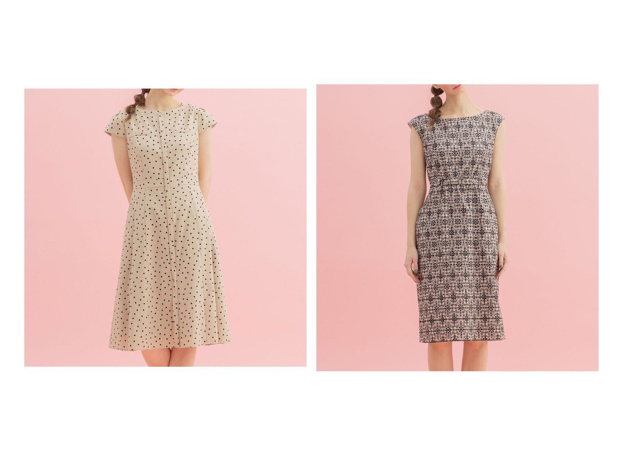 【TOCCA/トッカ】の【洗える!】PRINTEMPS シャツドレス&PEONIA ドレス 【ワンピース、ドレス】おすすめ！人気、トレンド、レディースファッションの通販 おすすめ人気トレンドファッション通販アイテム インテリア・キッズ・メンズ・レディースファッション・服の通販 founy(ファニー) 　ファッション　Fashion　レディースファッション　WOMEN　ワンピース　Dress　ドレス　Party Dresses　送料無料　Free Shipping　2023年　2023　2023春夏・S/S　SS,Spring/Summer,2023　ドレス　洗える　おすすめ　Recommend　スリーブ　チェック　フレア　フレンチ　モチーフ　春　Spring　ブラック系　Black　ベージュ系　Beige　|ID:crp329100000143024