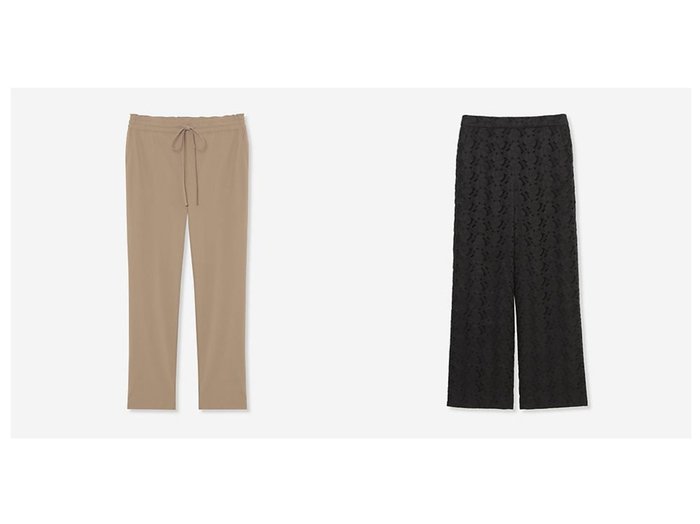 【MACKINTOSH LONDON/マッキントッシュ ロンドン】のトリコットストレッチパンツ&コットンレースパンツ 【パンツ】おすすめ！人気、トレンド、レディースファッションの通販 おすすめ人気トレンドファッション通販アイテム 人気、トレンドファッション・服の通販 founy(ファニー) ファッション Fashion レディースファッション WOMEN パンツ Pants ウォッシャブル エレガント クロップド ストレッチ リラックス 夏 Summer 春 Spring 秋 Autumn/Fall 軽量 おすすめ Recommend ストレート セットアップ ブロード ボタニカル ワイド |ID:crp329100000143313