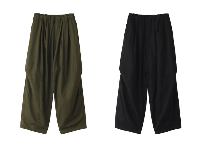 【mizuiro ind/ミズイロ インド】のcotton wide cargo PT パンツ 【パンツ】おすすめ！人気、トレンド、レディースファッションの通販 おすすめ人気トレンドファッション通販アイテム 人気、トレンドファッション・服の通販 founy(ファニー) ファッション Fashion レディースファッション WOMEN パンツ Pants カーゴパンツ シンプル ドレープ ワイド |ID:crp329100000143378