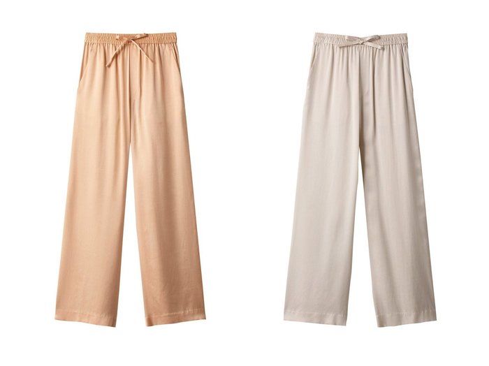 【BEIGE,/ベイジ,】のパンツ 【パンツ】おすすめ！人気、トレンド、レディースファッションの通販 おすすめ人気トレンドファッション通販アイテム 人気、トレンドファッション・服の通販 founy(ファニー) ファッション Fashion レディースファッション WOMEN パンツ Pants おすすめ Recommend なめらか ウォッシャブル サテン シルク セットアップ ピーチ リュクス 洗える |ID:crp329100000143379